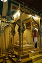 throne at Maimun Palace or istana sultan maimoon